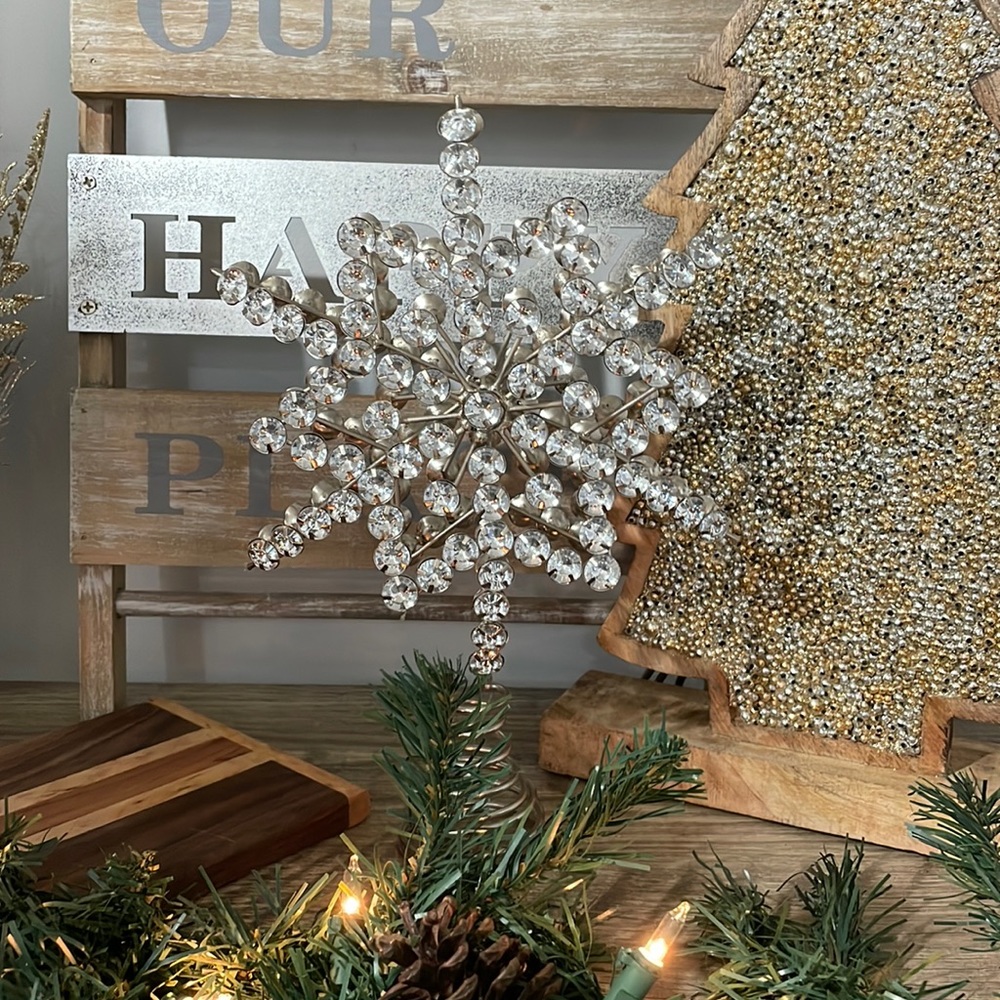 Jeweled Christmas Tree Topper 🎄⭐️